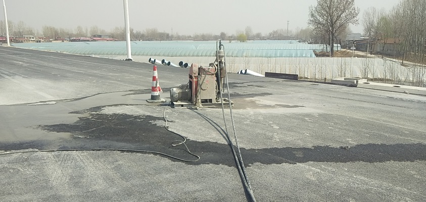 涞水道路回填土下沉注浆